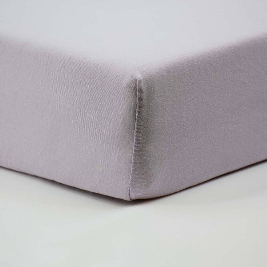 Drap-housse 60x120 cm en Coton Lilas - BB Malin