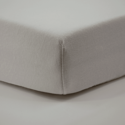 Drap housse 60x120x15 cm bio - Blanc - BB Malin