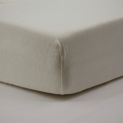 Drap housse uni 40x80 cm - Ecru - BB Malin
