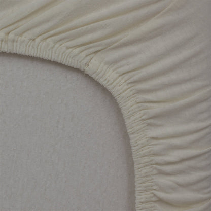 Drap housse uni 40x80 cm - Ecru - BB Malin