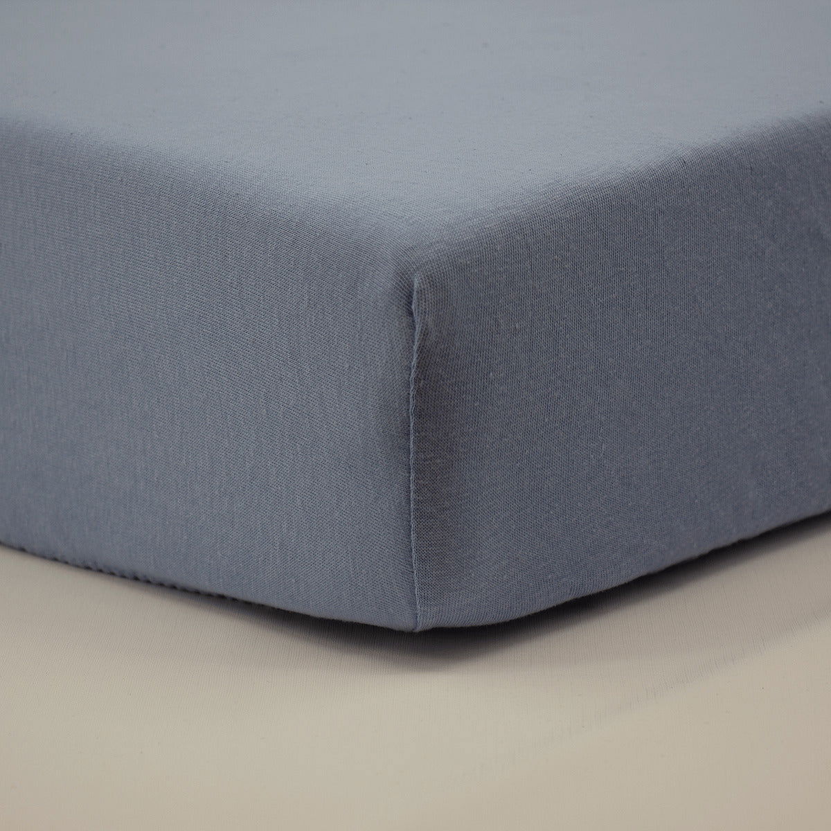 Drap housse uni 40x80 cm Bleu Layette - BB Malin