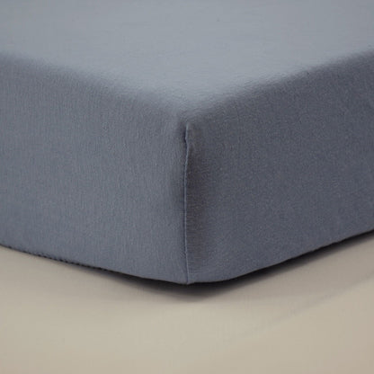 Drap housse uni 40x80 cm Bleu Layette - BB Malin