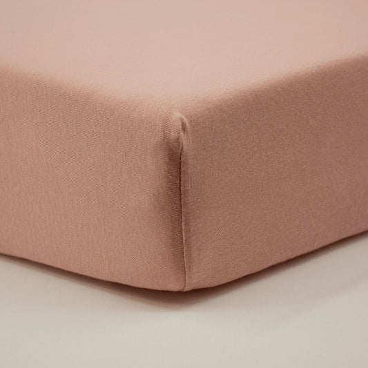 Drap housse uni 40x80 cm Rose - BB Malin