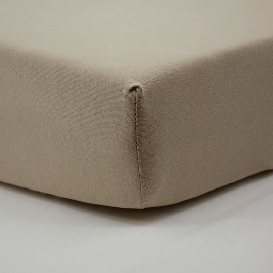 Drap housse uni 40x80 cm Taupe - BB Malin