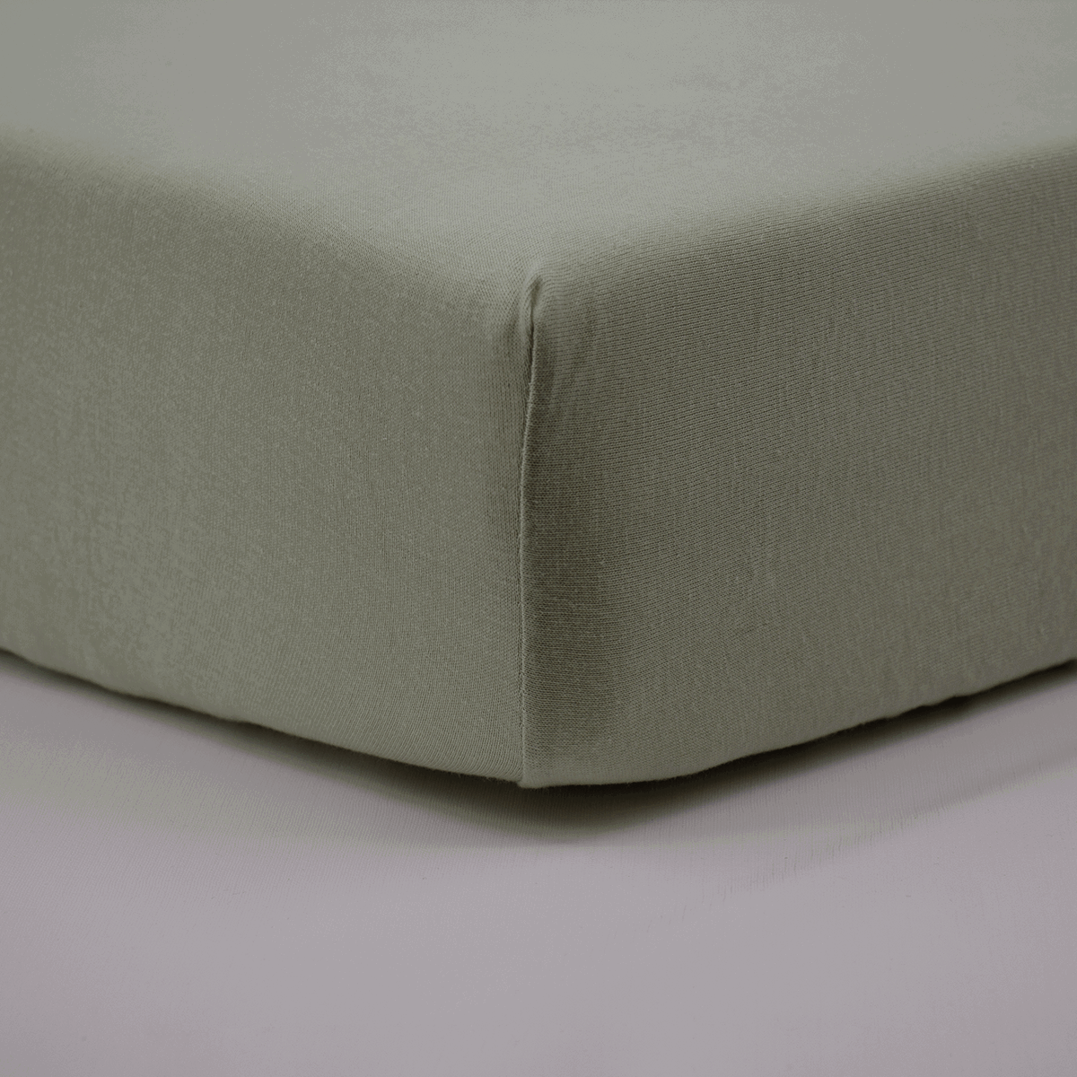 Drap housse uni 60x120 cm - Vert - BB Malin