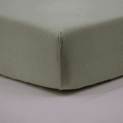 Drap housse uni 60x120 cm - Vert - BB Malin