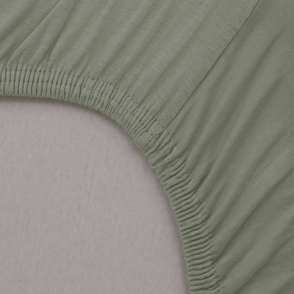 Drap housse uni 60x120 cm - Vert - BB Malin