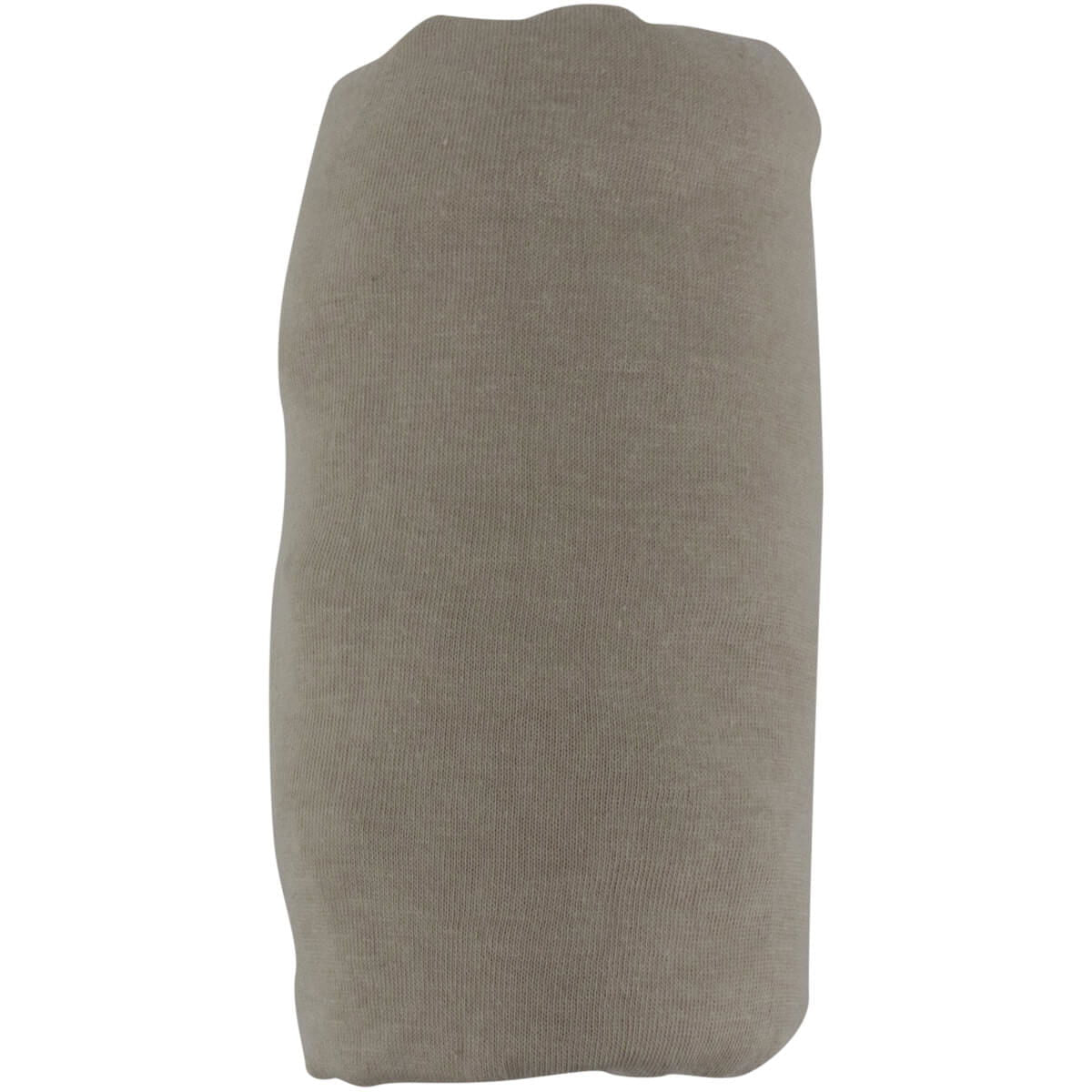 Drap housse uni 60x120 cm Taupe - BB Malin