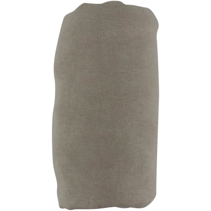 Drap housse uni 60x120 cm Taupe - BB Malin