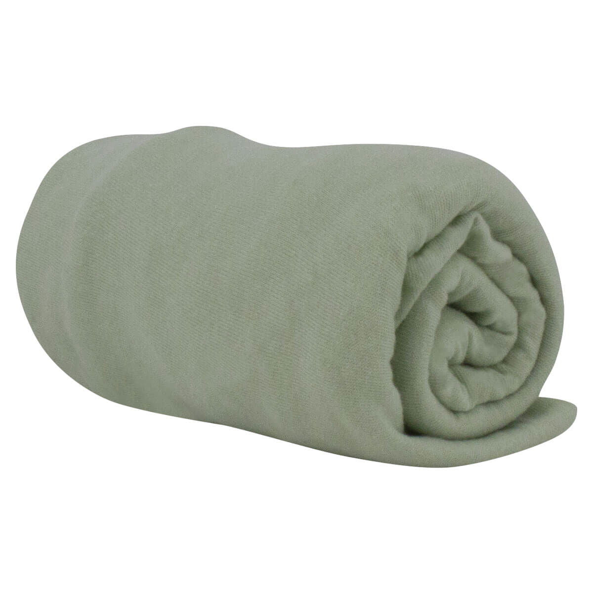 Drap housse uni 70x140 cm - Vert Amande - BB Malin