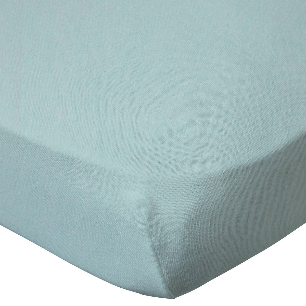 Drap housse uni 60x120 cm - Turquoise - Babycalin