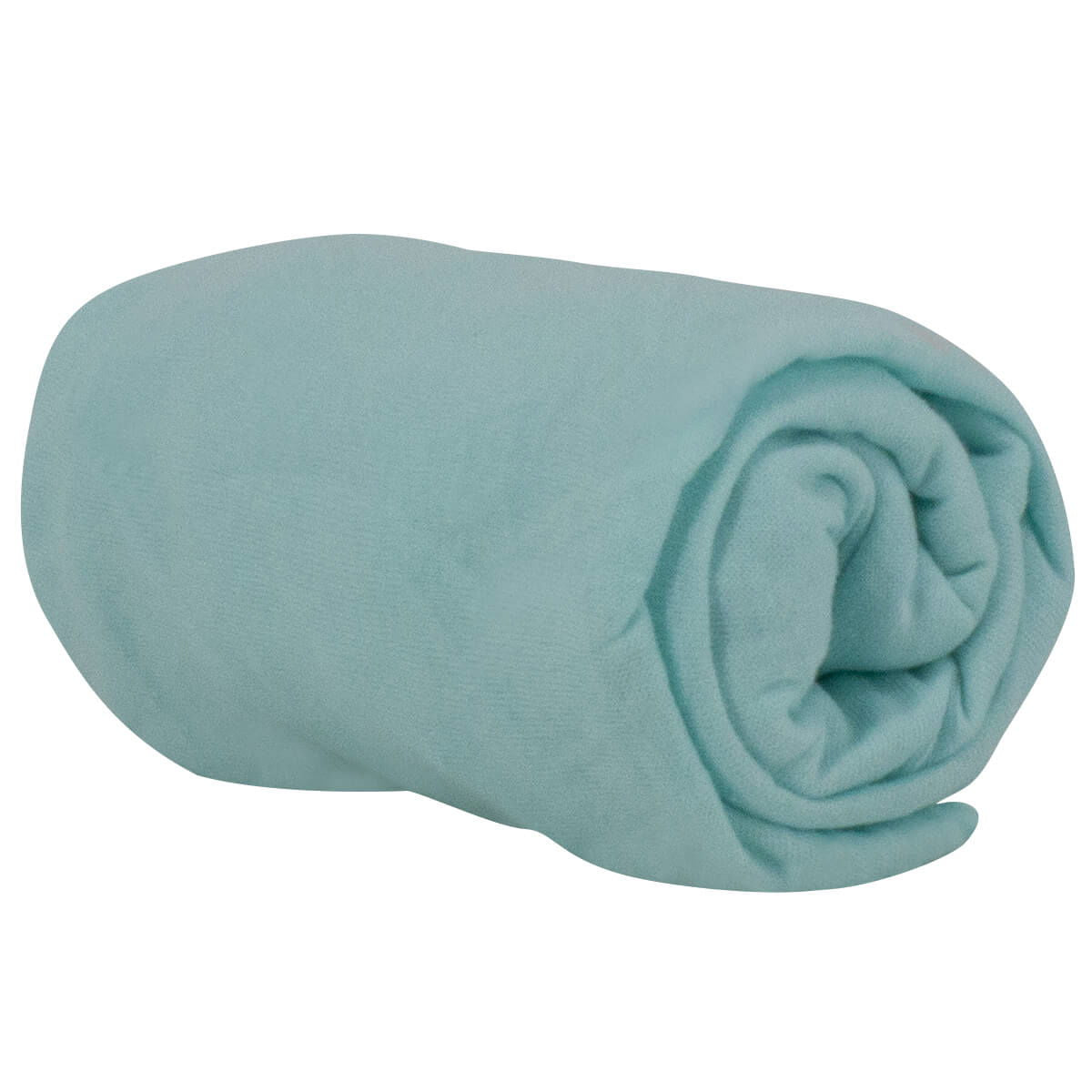 Drap housse uni 60x120 cm - Turquoise - 