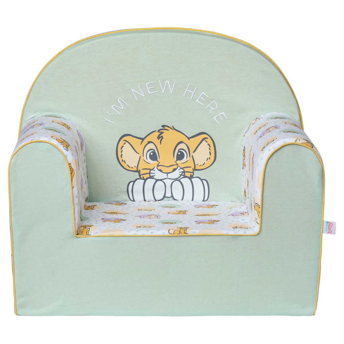 Fauteuil bébé en mousse déhoussable - Roi Lion Cosy Time - Disney Baby