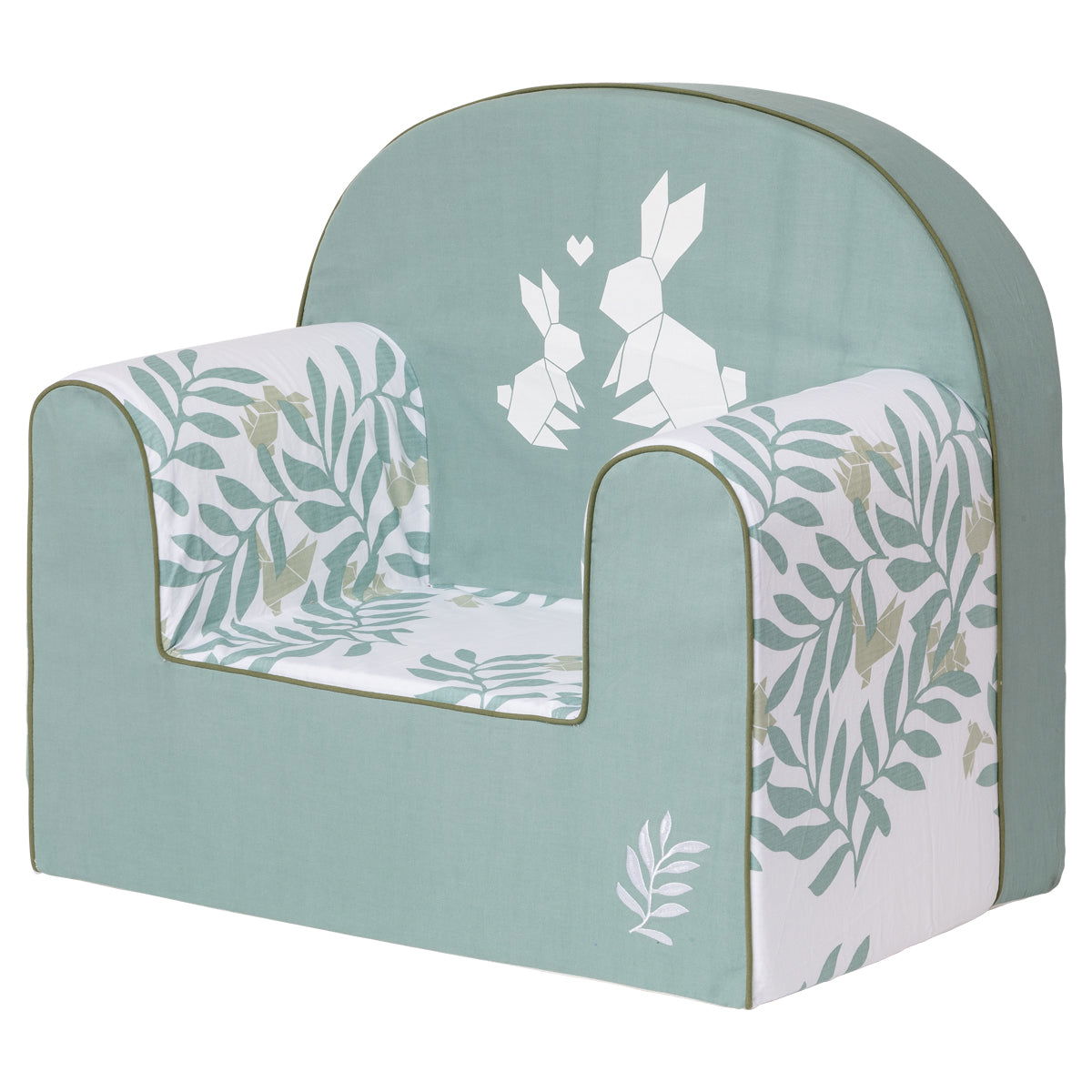 Fauteuil déhoussable brodé - Day Break - 
