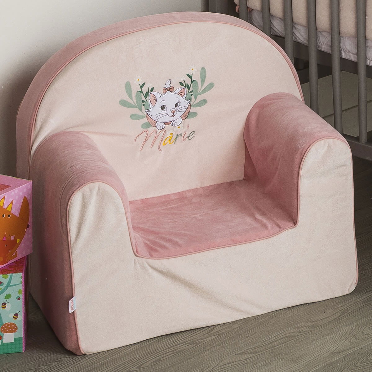 Fauteuil droit déhoussable Marie Sweet - 