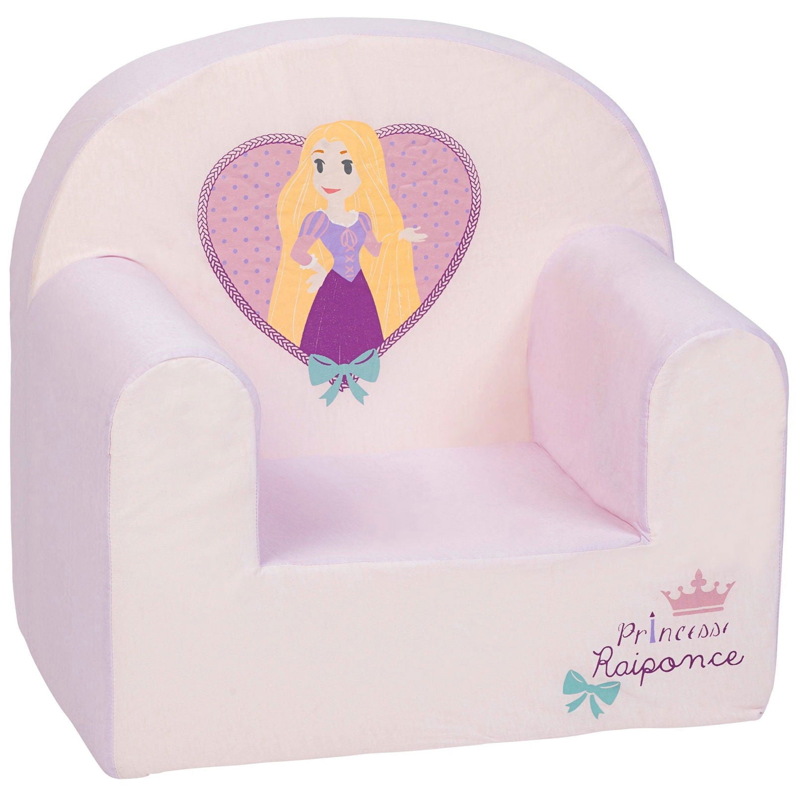 Fauteuil droit enfant Disney Raiponce - BB Malin