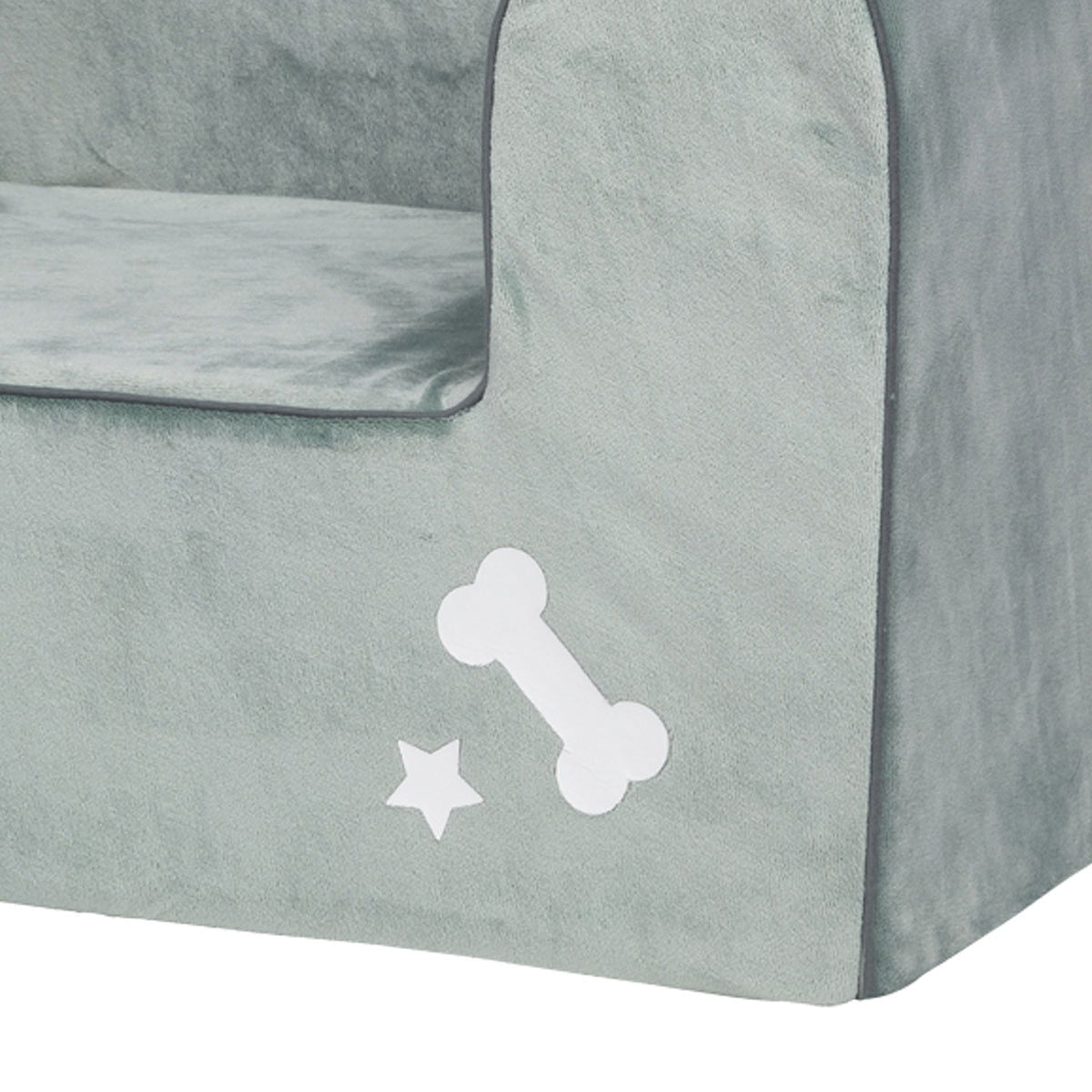 Fauteuil enfant droit en velours 101 Dalmatiens - 12 mois - BB Malin