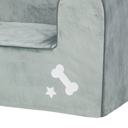 Fauteuil enfant droit en velours 101 Dalmatiens - 12 mois - BB Malin