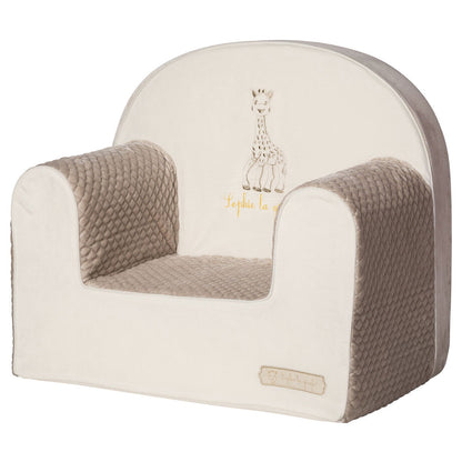 Fauteuil enfant droit matelassé brodé Sophie la Girafe Paris - 12 mois - Sophie la Girafe