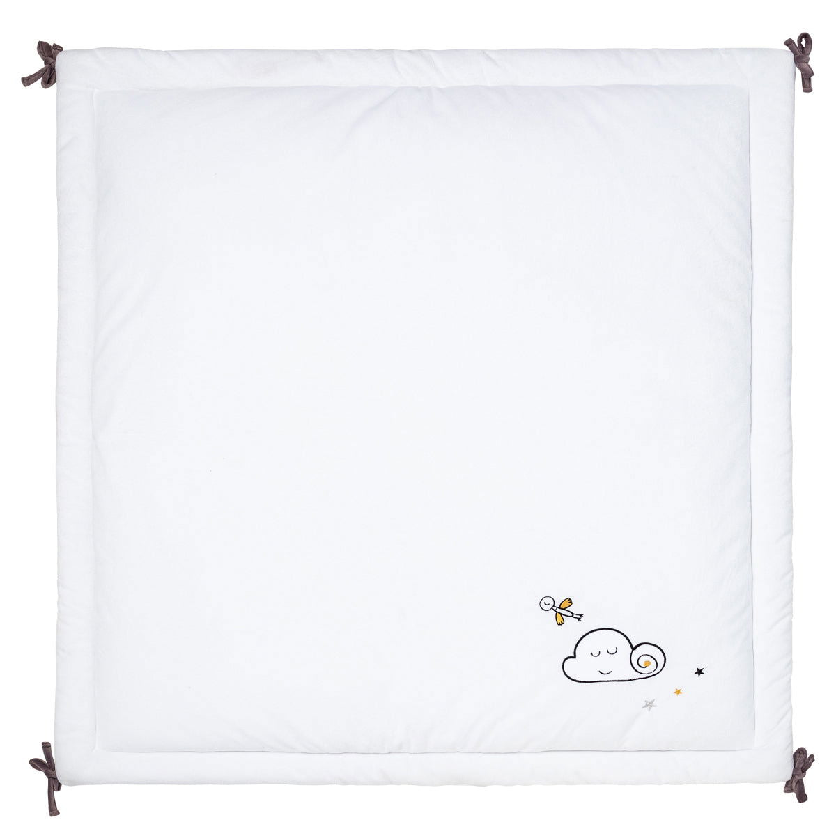 Fond de parc Etoile Filante en velours - 100x100 cm - 