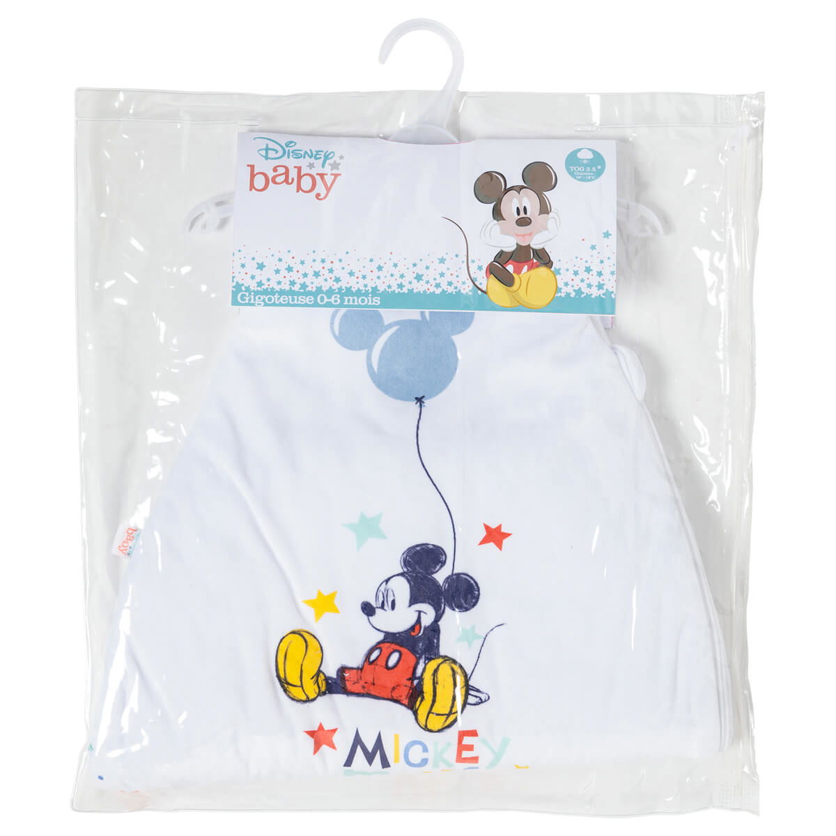 Gigoteuse naissance en velours - Mickey Cool - BB Malin