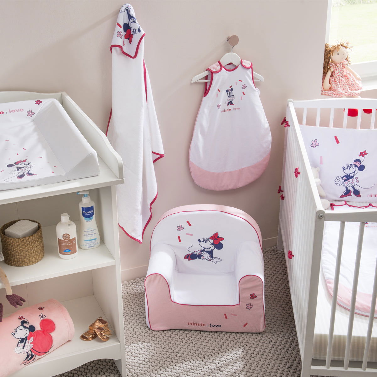 Gigoteuse naissance hiver Minnie Confettis - BB Malin
