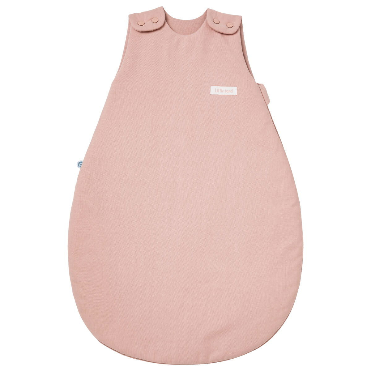 Gigoteuse naissance hiver en popeline 65 cm - Seaside Romance uni rose - BB Malin