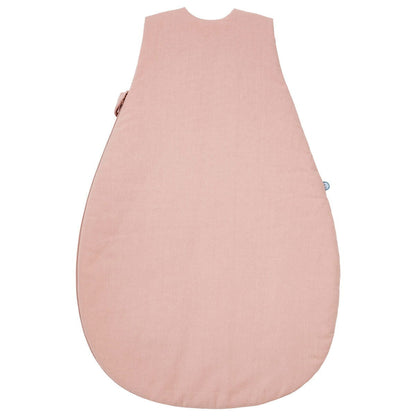 Gigoteuse naissance hiver en popeline 65 cm - Seaside Romance uni rose - BB Malin