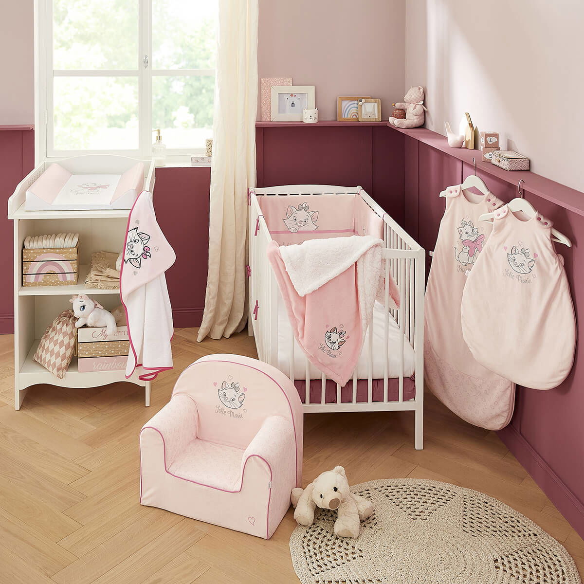 Gigoteuse naissance en velours - Marie Jolie - Disney Baby