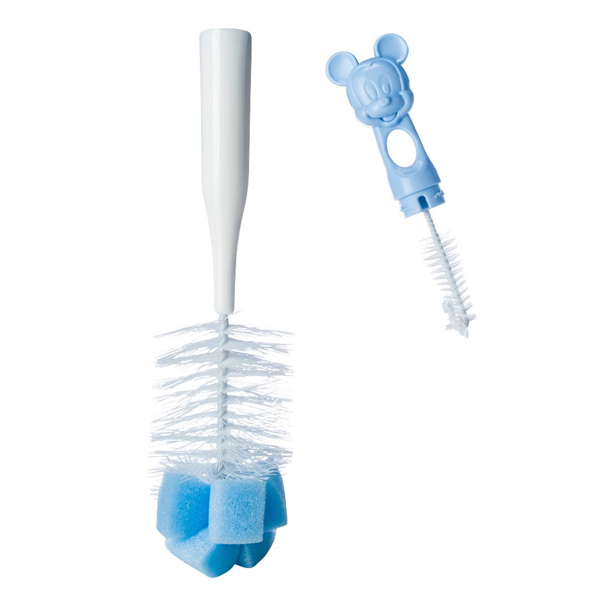 Goupillon pour biberon Disney Mickey Bloom avec brosse tétine - 