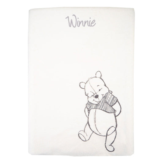 Housse de matelas à langer Winnie Sketchbook 50x70 cm - 