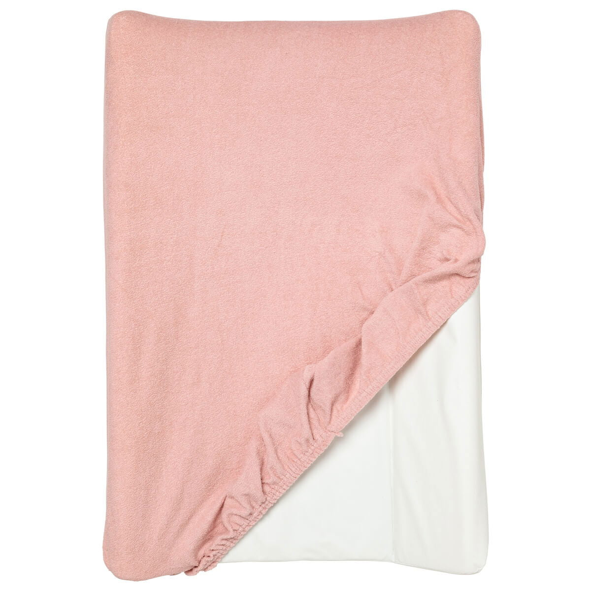 Housse de matelas à langer en éponge 50x70 cm Rose - 