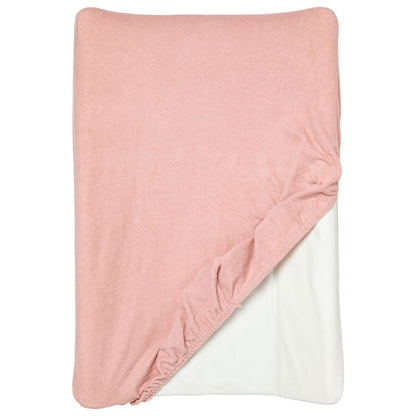 Housse de matelas à langer en éponge 50x70 cm Rose - 