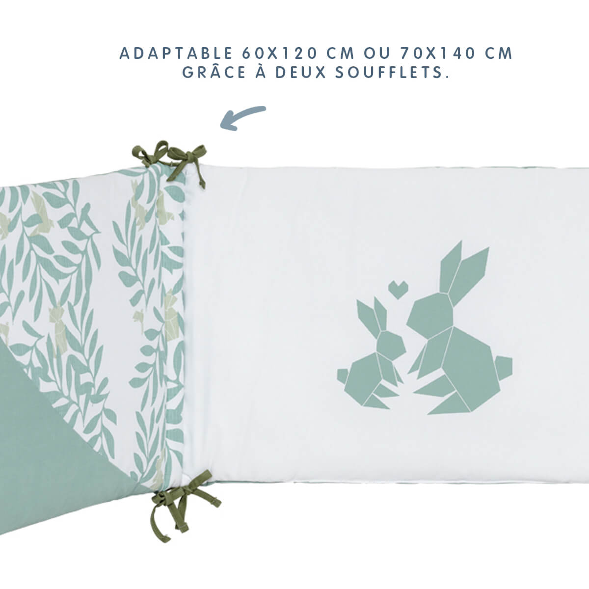 BB Kit - Linge de lit naissance Day Break - Gigoteuse hiver + Tour de lit