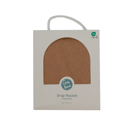 BB Kit sommeil 4 draps-housse bébé 60x120 cm Coton - Tons Beige / Marron