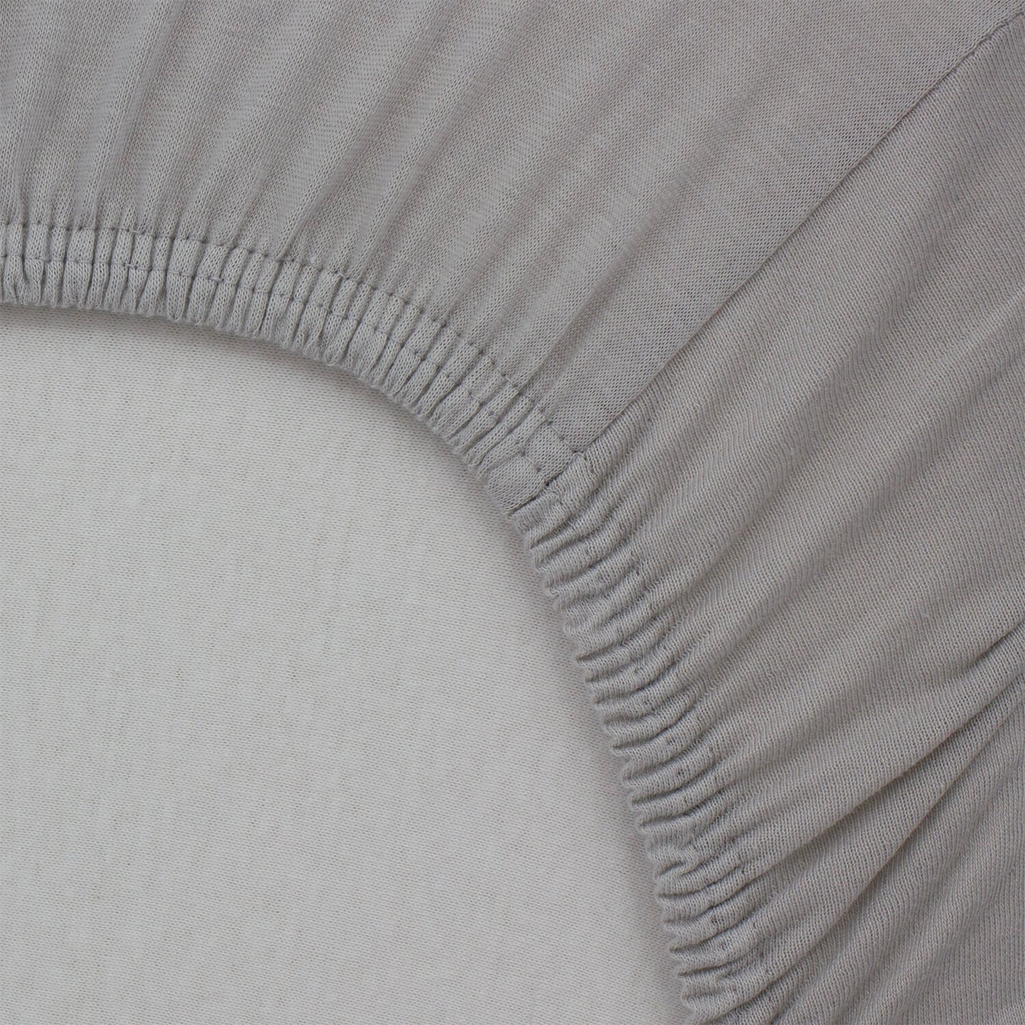 Drap housse 60x120 cm Gris Perle - Drap housse bébé jersey 100% coton