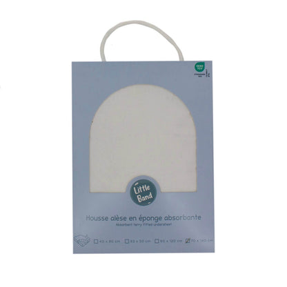 Protection matelas bébé 40x80 cm en éponge imperméabilisée