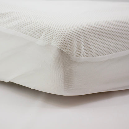 Protège matelas bébé 60x120 cm tissu 3D alvéolé imperméabilisé