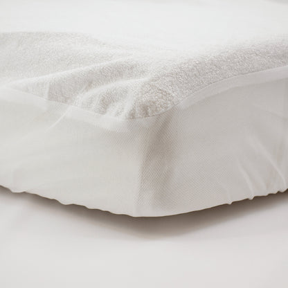 Alèse 70x140 cm en Viscose Bambou Blanc