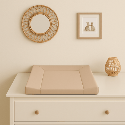 Matelas à langer bébé Luxe Amande - Matelas à langer pour bébé 50x70 cm