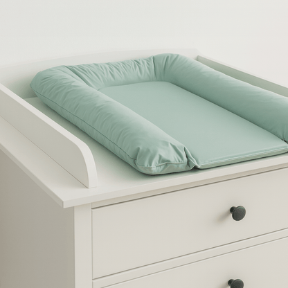 Matelas à langer bébé Flocons Lagon - Matelas à langer pour bébé 50x70 cm