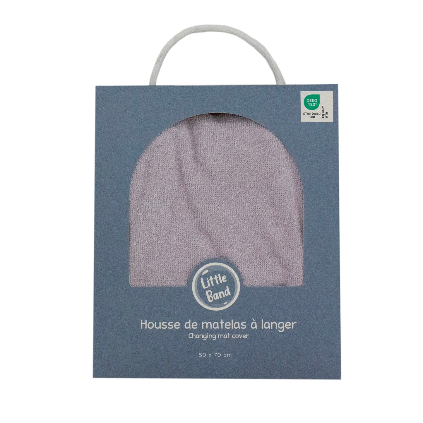 Housse pour matelas à langer Parme en éponge - Housse matelas à langer 50x70 cm