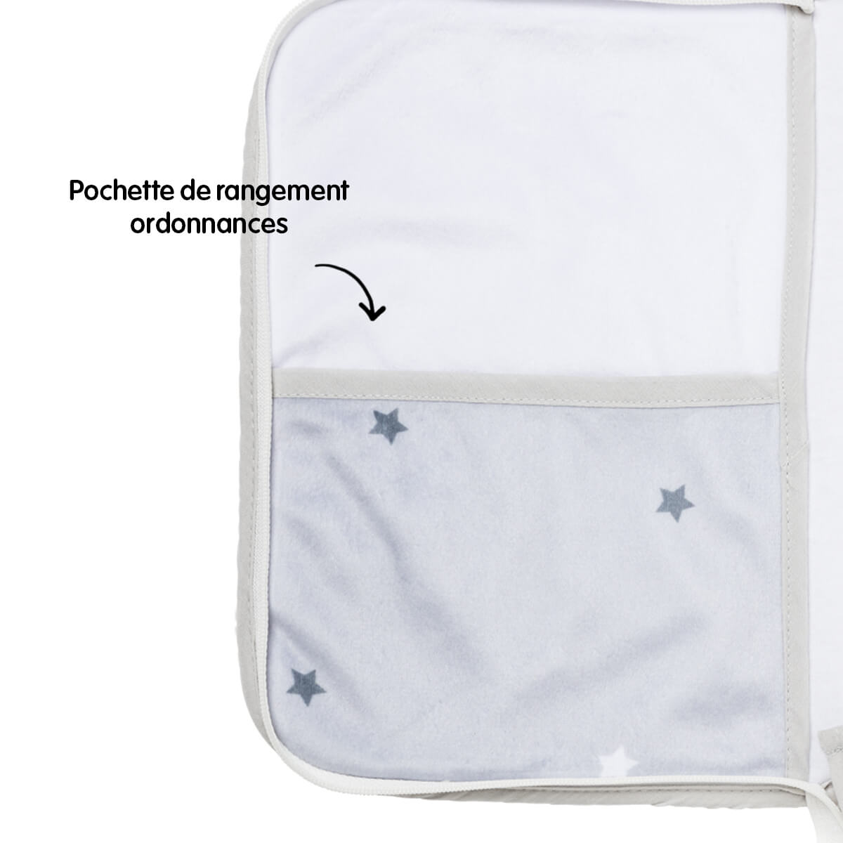 BB Kit Voyage Rêve de Lune tapis à langer pliant + Pochette carnet de santé