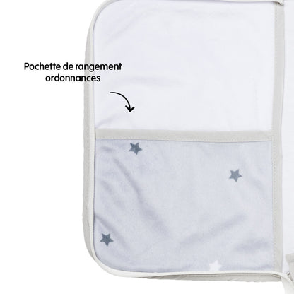 BB Kit Voyage Rêve de Lune tapis à langer pliant + Pochette carnet de santé