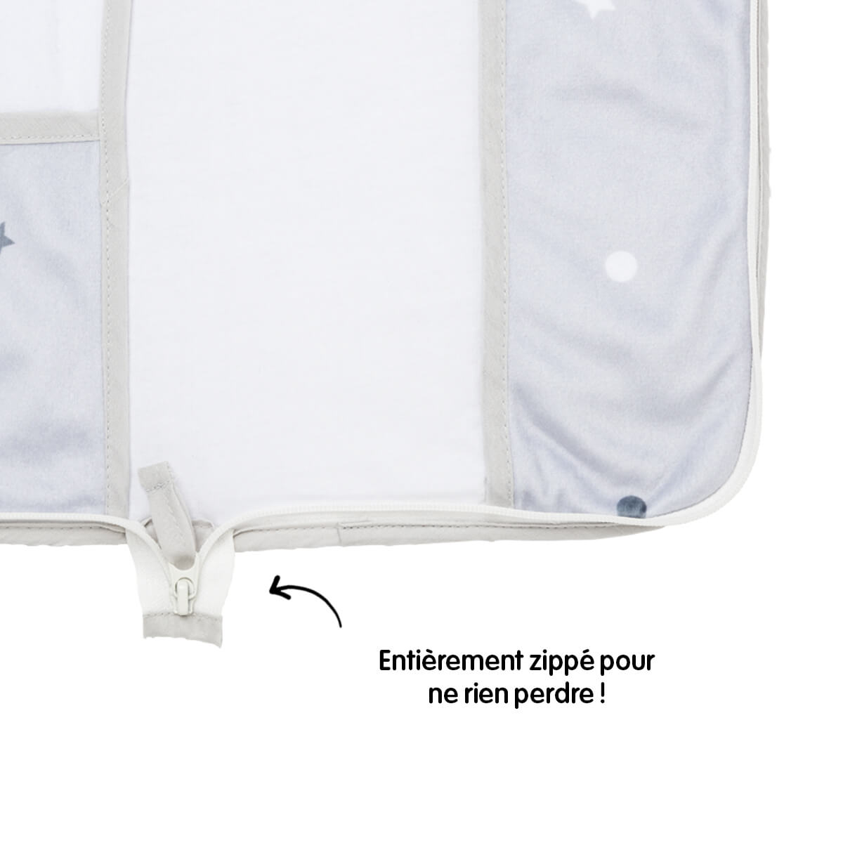 BB Kit Voyage Rêve de Lune tapis à langer pliant + Pochette carnet de santé