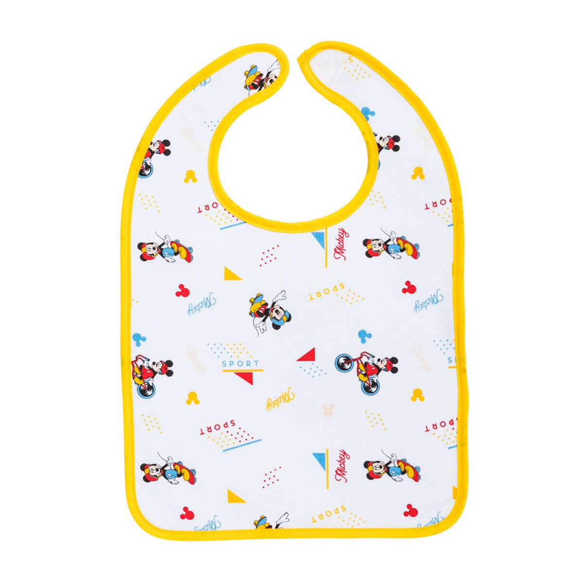 Lot de 2 bavoirs Mickey Sport - 6 mois - BB Malin