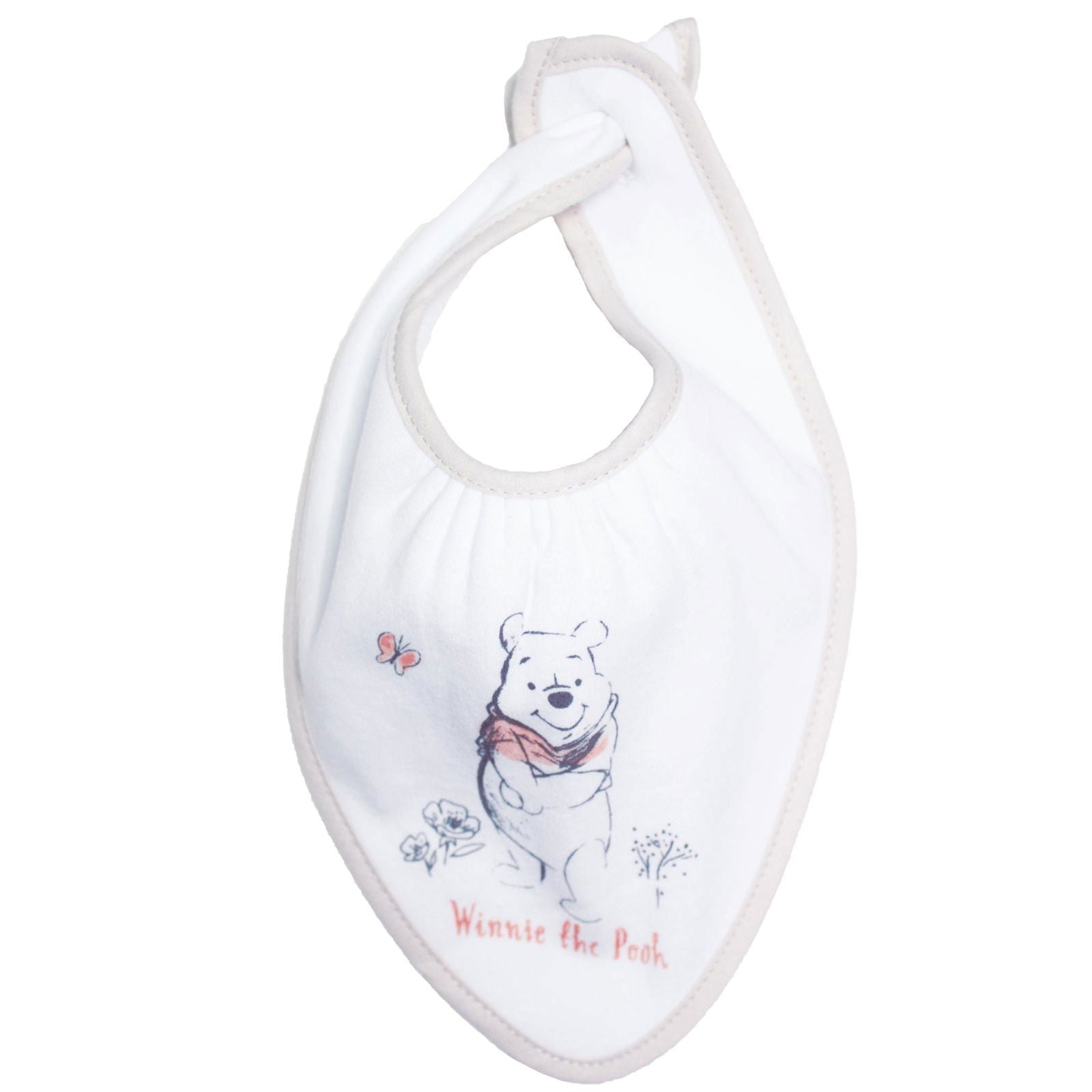 Lot de 2 bavoirs bandanas Disney Winnie Naissance - BB Malin