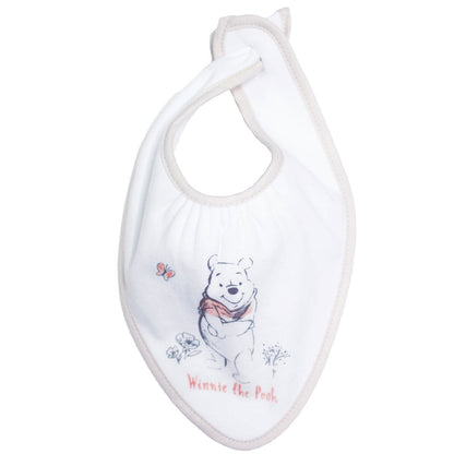Lot de 2 bavoirs bandanas Disney Winnie Naissance - BB Malin