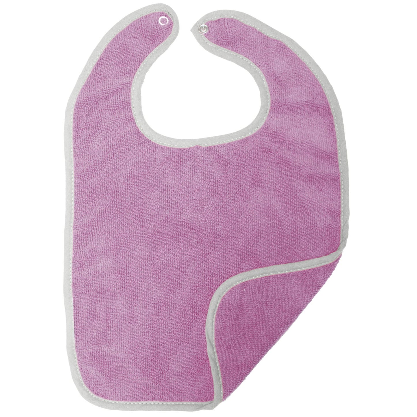 Lot de 2 bavoirs microfibre 6 mois - Jaune/Prune - 