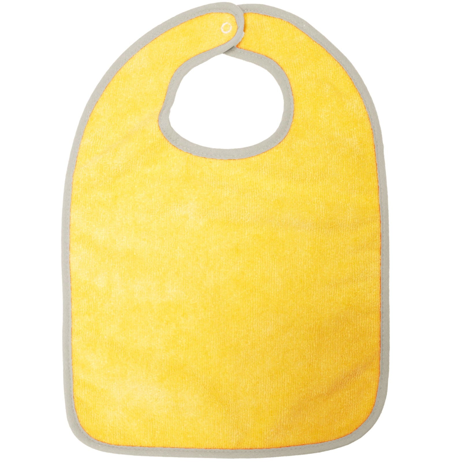 Lot de 2 bavoirs microfibre 6 mois - Jaune/Prune - 